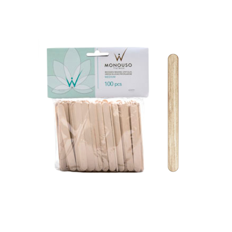 ITALWAX MEDIUM FACE WAXING SPATULAS 100's