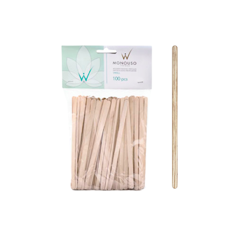 ITALWAX SMALL FACE WAXING SPATULAS 100's