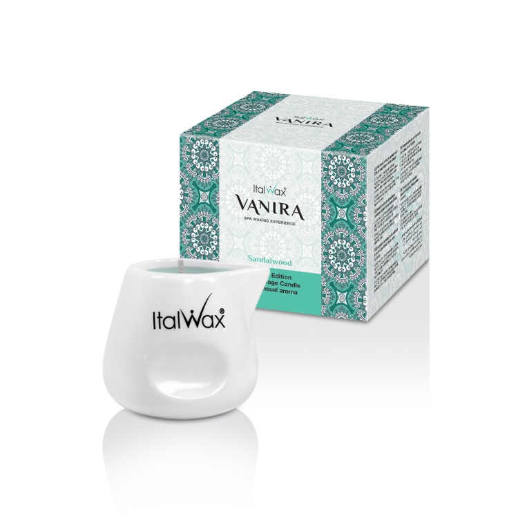 ITALWAX VANIRA AROMATIC CANDLE - SANDALWOOD 75ml
