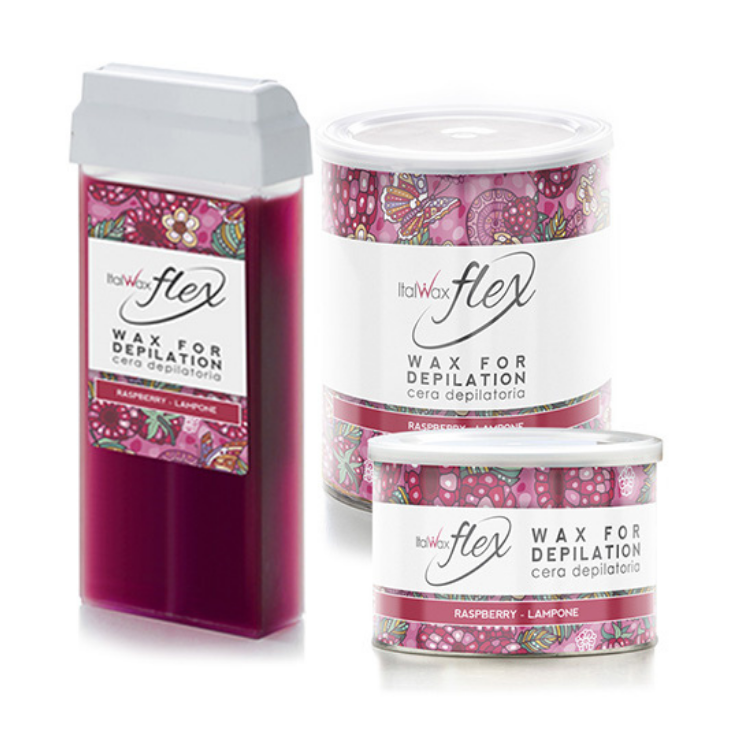 ITALWAX FLEX LIPOSOLUBLE COLD WAX - RASPBERRY