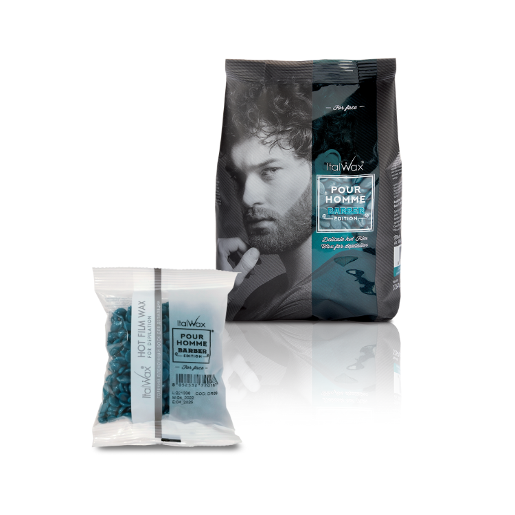 ITALWAX FILM WAX POUR HOMME BARBER EDITION 500g